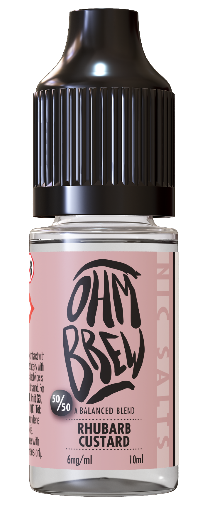 Rhubarb and Custard - Ohm Brew - Salts