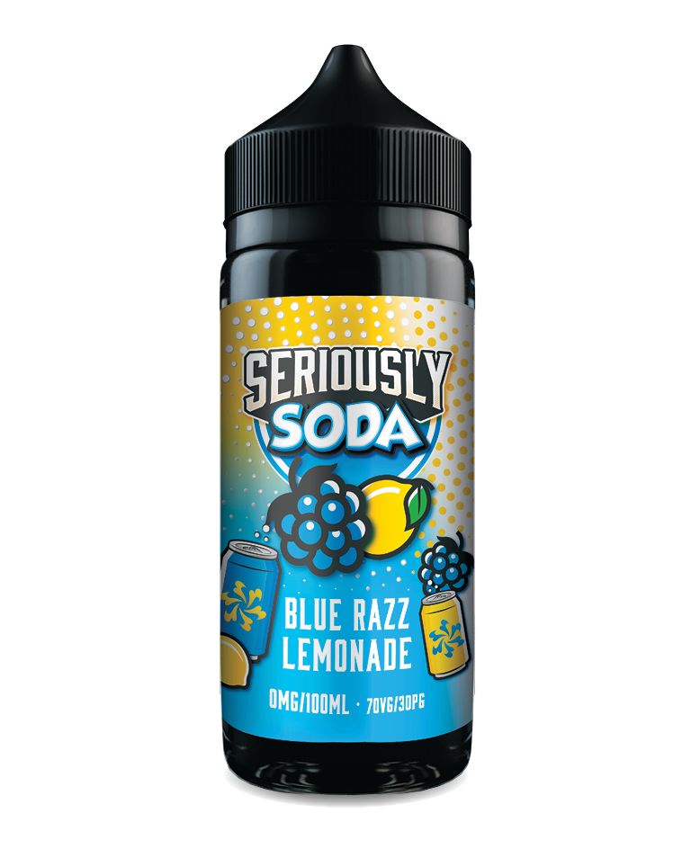 Blue Razz Lemonade - Doozy Vape Seriously Soda