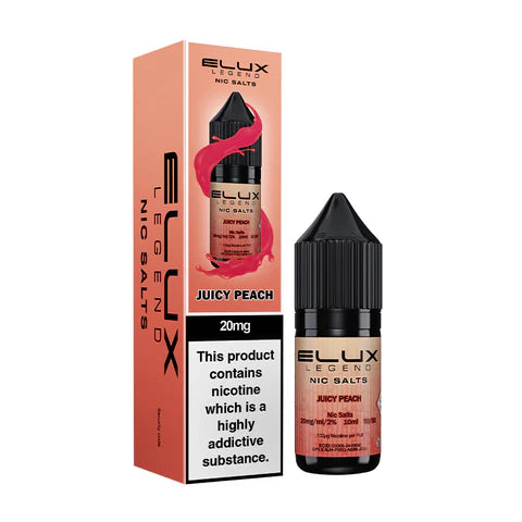 Juicy Peach | Elux Legend Nic Salts