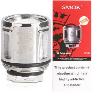 Smok V8 baby mesh coils